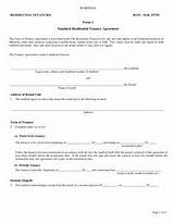 Images of Free Copy Of Residential Lease Agreement