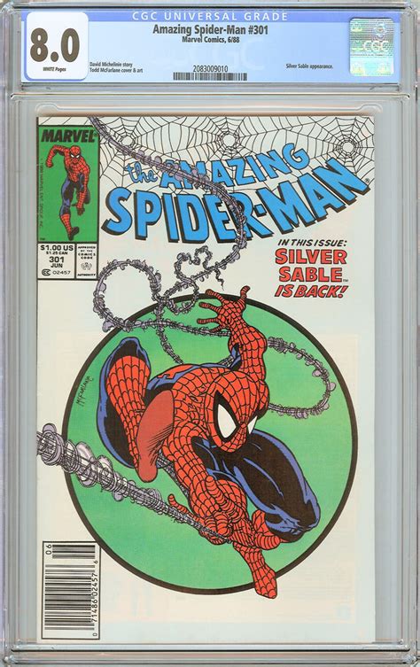 Amazing Spider Man 301 Cgc 80 White Pages 2083009010 Gamers Place