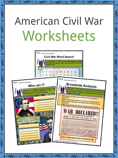 American Civil War Facts, Worksheets, History & Impact On Slavery