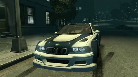 Download it now for gta san andreas! GTA IV: BMW M3 GTR E46 + Sound from NFS: Carbon MOD TEST. - YouTube