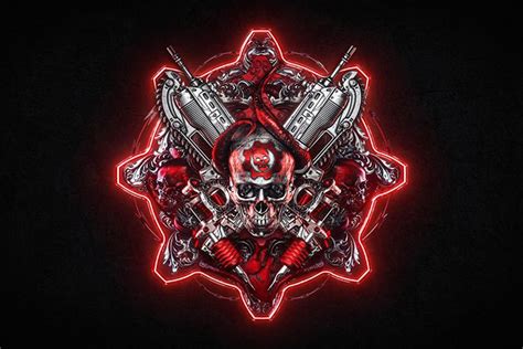 The designs aren't exactly tattoos, they are transparent design sleeves attached to plain shirts, meaning you can't sport any of the flame. Xbox tattoos fans in Gears of War pop-up | Tatuajes