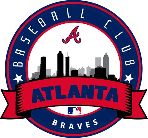Atlanta Braves Primary Logo Svg Mlb Svg Eps Dxf Png Digital File