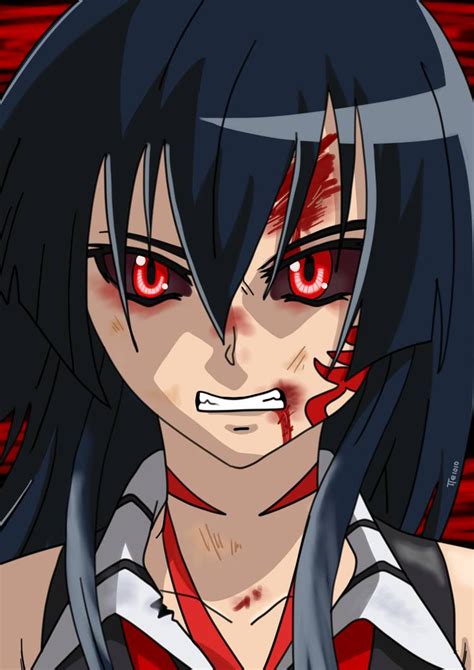 Akame Ga Kill Akame By Tte1010 On Deviantart Gadis Animasi Gambar