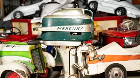Kiekhaefer Mercury Mark 25 Outboard Boat Motor At Elmers Auto And Toy