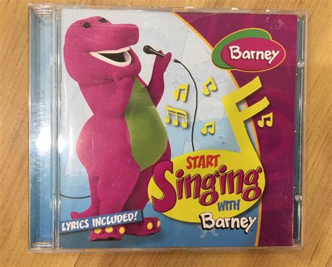 Case Only No Cd Start Singing With Barney Cd 2003 Lyrics Included
