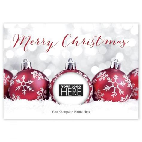 Delightful Christmas Logo Cards Mt17013 At Print Ez
