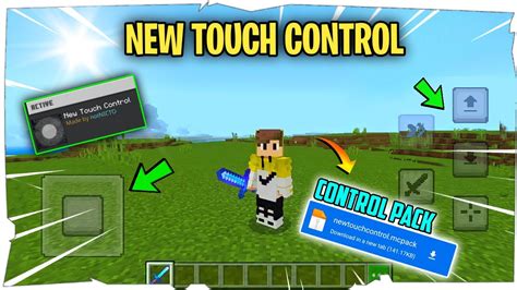 Minecraft New Touch Control How To Download New Touch Controls In