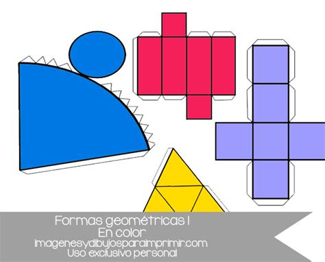 ¿qué necesitas para imprimir un cubo para imprimir? Figuras geométricas recortables para imprimir | Imagenes y ...