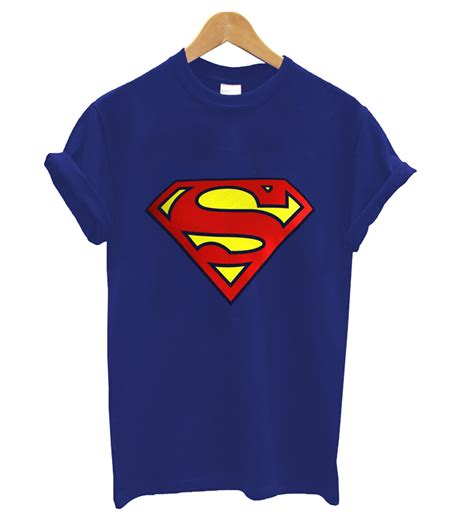 Superman Logo Blue T Shirt Which Is Made To Follow Current Trends