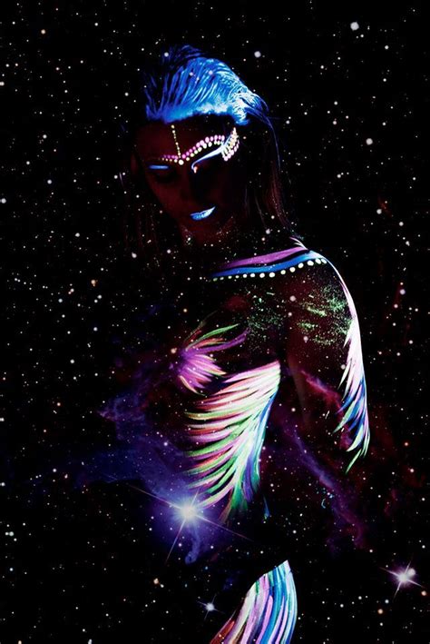 Pin by Isabelle Sylvestre on UV Makeup | Uv makeup, Darth ...