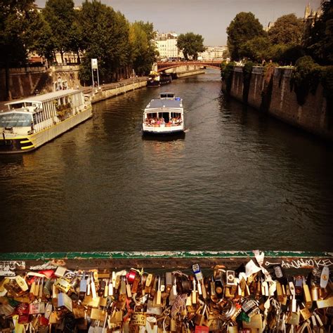 Though it may surprise us paris lovers, the seine is an important part of. Boat along the Seine River + Paris Love Lock bridge