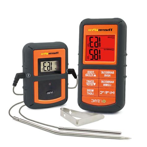 Thermopro Digital Wireless Meat Cooking Thermometer Dual Probe