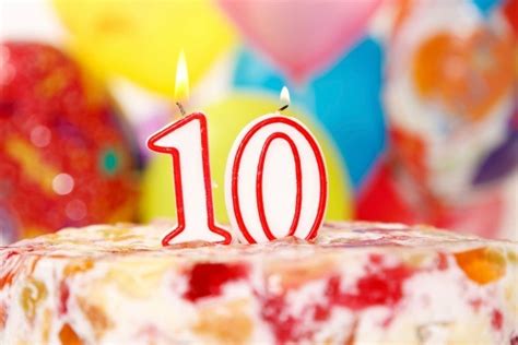 Yes, it is because as soon as you enter the 10th. 10th Birthday Party Ideas | ThriftyFun