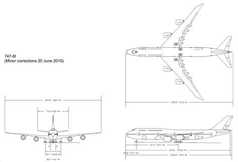 Boeing 747 8 Blueprint Download Free Blueprint For 3d Modeling