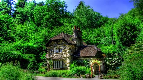 42 Country Cottage Wallpaper On Wallpapersafari