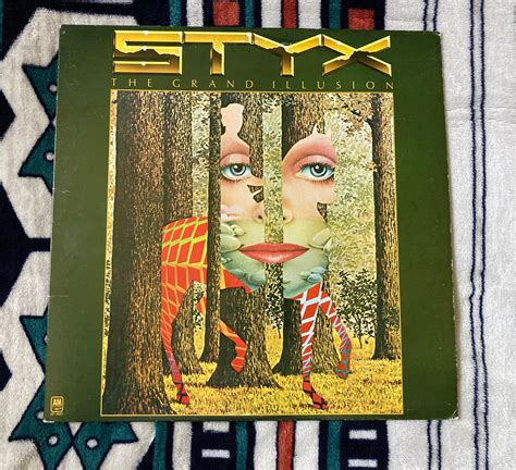 Styx The Grand Illusion Vinyl Lp Record Etsy Uk