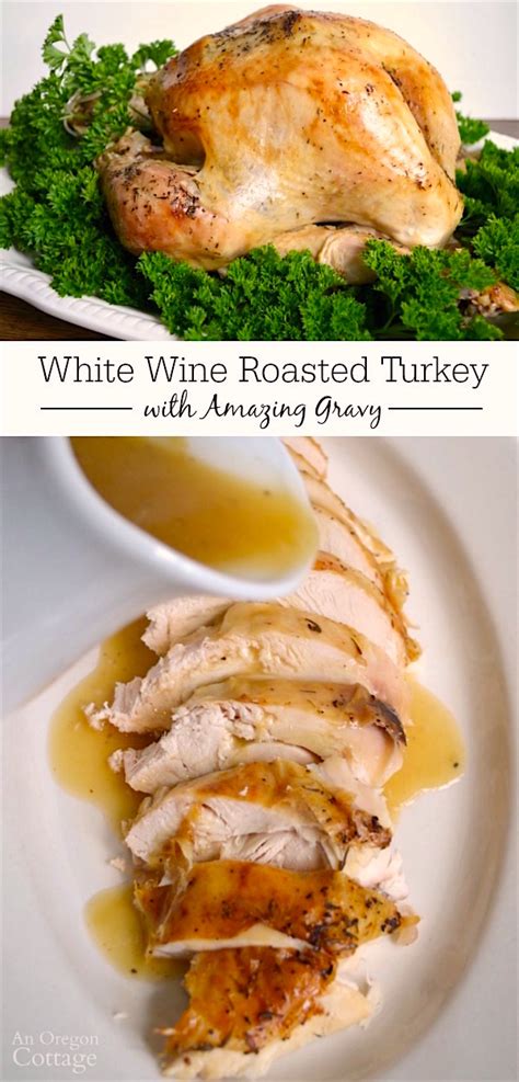 White Wine Roasted Turkey {with Amazing Gravy} | An Oregon Cottage