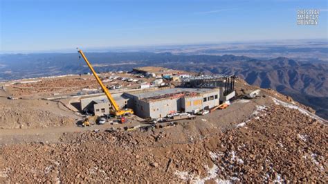 Elbert, which has a height of 14,433 feet, but it is not as famous so understandably, most believe pikes peak is the highest. Pikes Peak Summit Complex reaches construction milestone