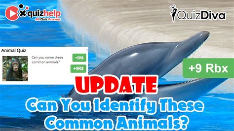 Can You Identify These Common Animals Quiz Answers 100 9 Robux