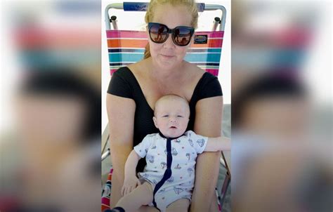 Amy Schumer Shares Photo Of Her Son Gene And They Look Identical