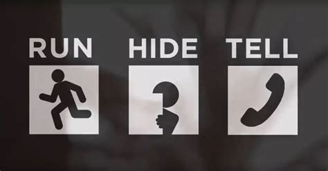Run Hide Tell Counter Terrorism Authorities Issue Video Advice On