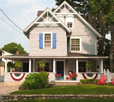 Victorian Beach Cottage Steeped In New England Country Charm Beach