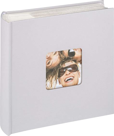 Walther Fun Edition Me 110 D Light Grey Memo Photo Album For 200 Photos Sized 10 X 15 Cm Bigamart