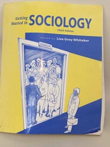 9780073538495 Getting Started In Sociology 0073538493 Iberlibro