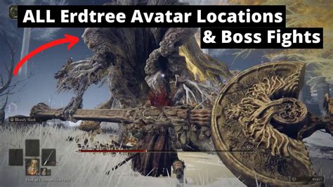 Elden Ring All Erdtree Avatar Locations And Boss Fights Guide Rewards
