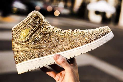 These Air Jordans Have Been Bedazzled With Swarovski Crystals