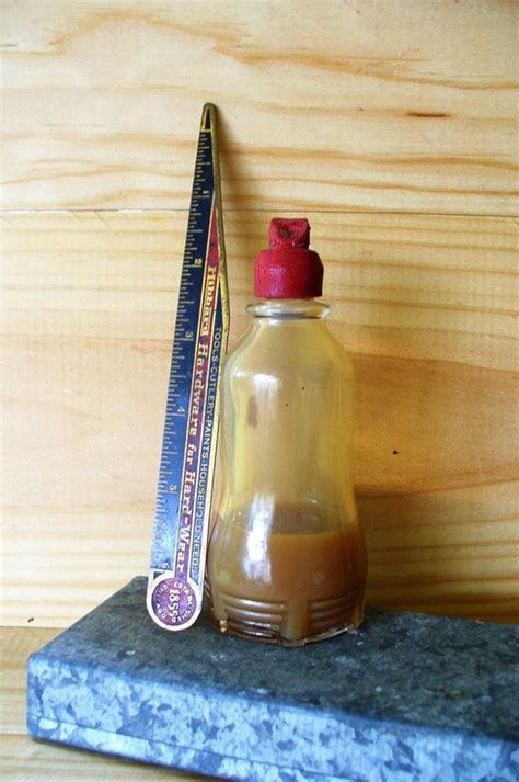 School Supplies Antique Glue Bottle And Vintage By Birdinhandvtg