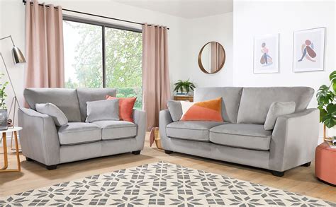 Simple sofa beds come in two types. Claremont Grey Velvet 3+2 Seater Sofa Set | Furniture Choice