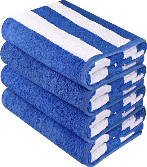 Utopia Towels Cabana Stripe Beach Towels X Cm Blue