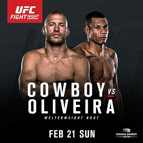 The field will include ufc veterans francisco rivera and nohelin hernandez. UFC Fight Night 83 - Cerrone vs. Oliveira Fight Card Results