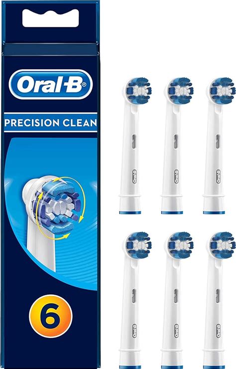 Braun Oral B Precision Clean Electric Replacement Toothbrush Heads
