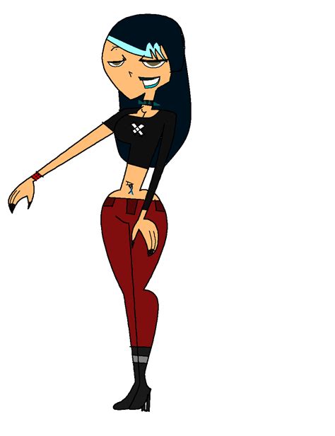 Blaze The Lively Goth Chick Total Drama Island Fancharacters Fan Art