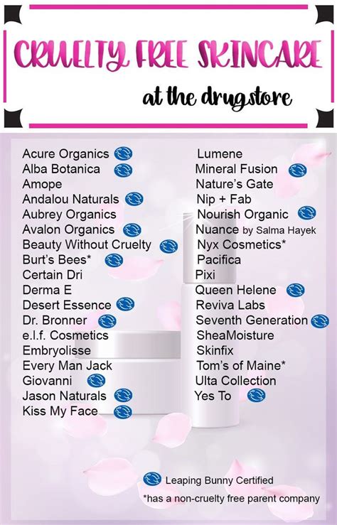 Maybe they used to test on animals, but not amore pacific group currently holds the highest market share and dubs as south korea's largest seller of beauty and personal care products. Cruelty Free Drugstore Skincare Brands - Shop Cruelty Free ...