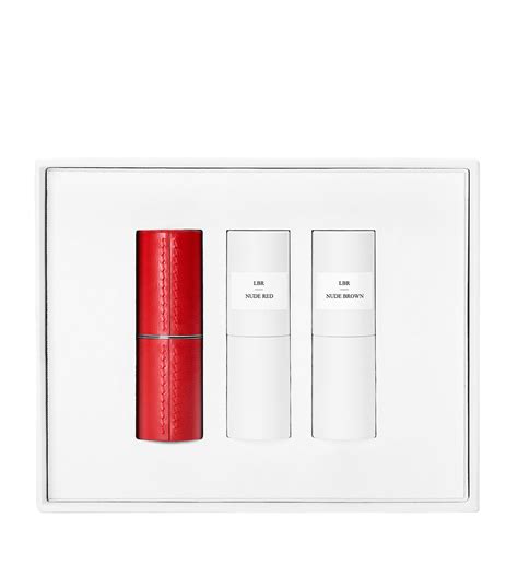 La Bouche Rouge Red The Brown Nudes Red Lipstick Set Harrods Uk