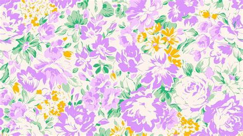 Bright Floral Wallpaper Hd Pixelstalknet