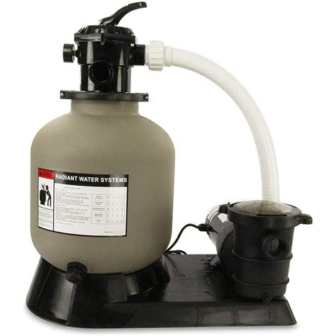 Rx Clear Radiant 16 Above Ground Pool Sand Filter With 34 Hp Extreme Force Pump