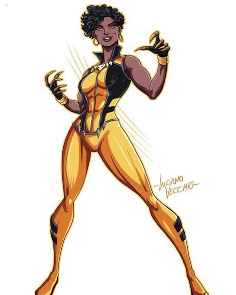 [artwork] One Of Dc’s Most Underused Characters Aka Vixen By Luciano Vecchio R Dccomics