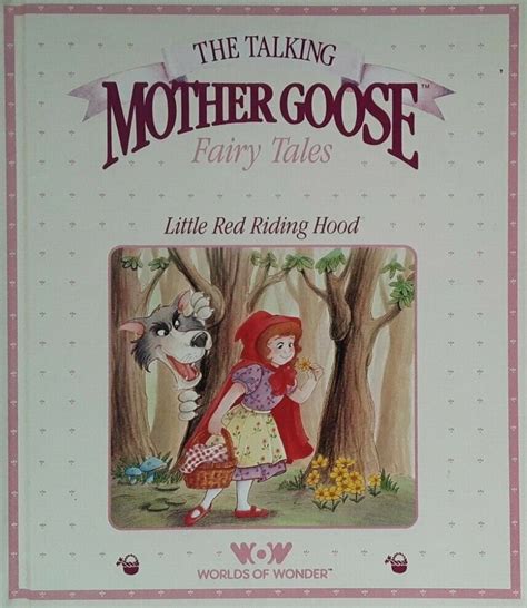 The Talking Mother Goose Fairy Tales Little Red Riding Hood 1986