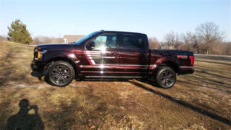 2020 Ford F150 Lariat Magma Red