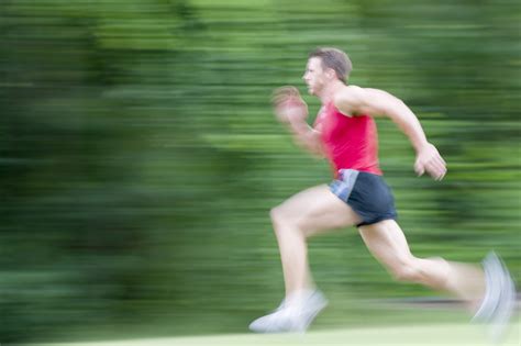 A Man Running Fast Canvas Insight