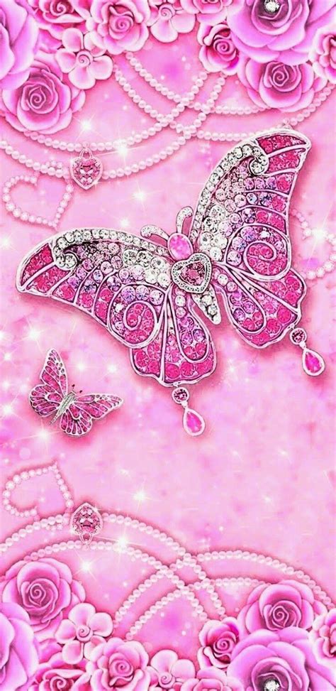 Pin By Zoe On Wallpapers Lindos Butterfly Wallpaper Iphone Pink