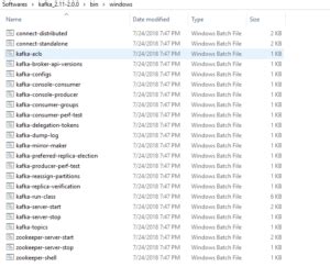 So, for example, when the file name contains cat, the file. Install Apache Kafka on Windows 10 5-min ...