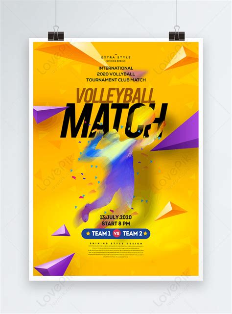 Maybe you would like to learn more about one of these? Poster Tentang Olahraga Bola Voli : Poster Pertandingan ...