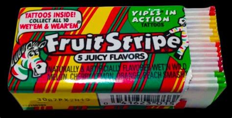 Zebra Stripes Gum With Tatoo Childhood Memories Childhood 90s Food