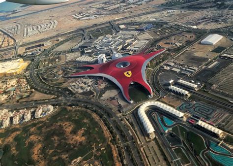 Ferrari World Dubai Les Parcs Dattractions