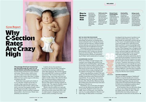 Cosmopolitan Why C Section Rates Are Crazy High By Emily Issuu